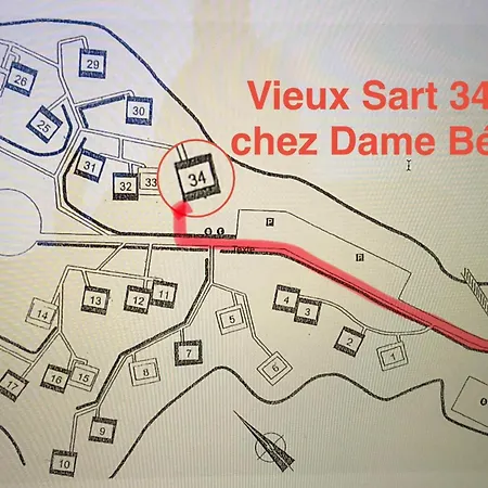 Casa vacanze Vieux Sart 34, Chez Dame Béa